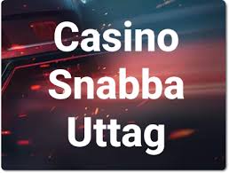 Casino med Snabba Uttag – Snabbhet och Säkerhet i Fokus Casino med Snabba Uttag – Snabbhet och Säkerhet i Fokus